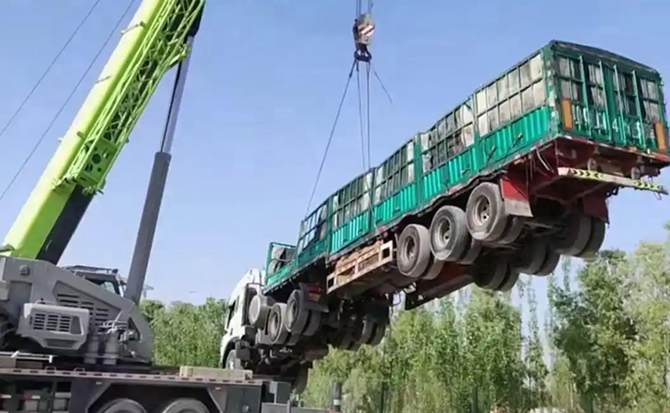 大丰区道路脱困救援案例